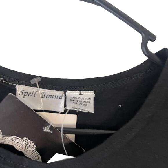 Spell Bound NWT Dead stock Women's Size Large Patchwork Embroidered Shirt - Picture 6 of 9